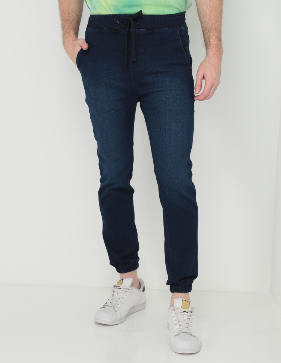 Jogger mezclilla online hombre