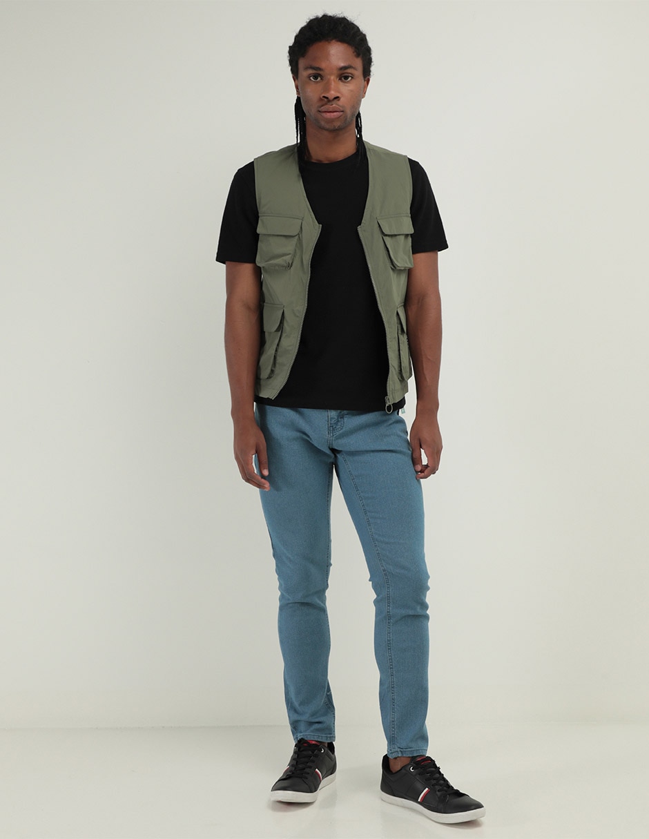 Chaleco con bolsillos para hombre 3