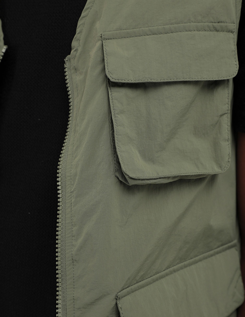 Chaleco con bolsillos para hombre 4