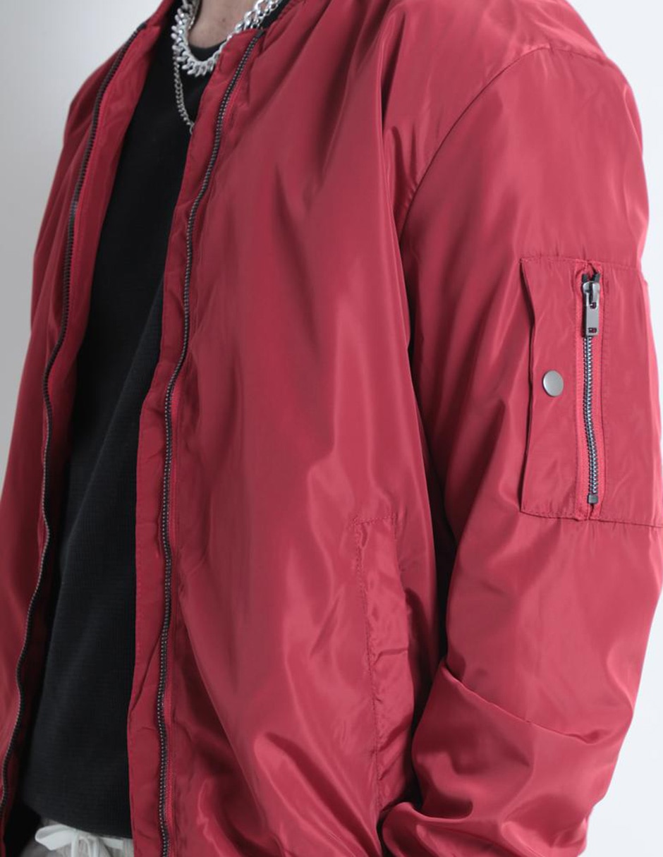 Chamarra bomber Nop Stop para hombre 4