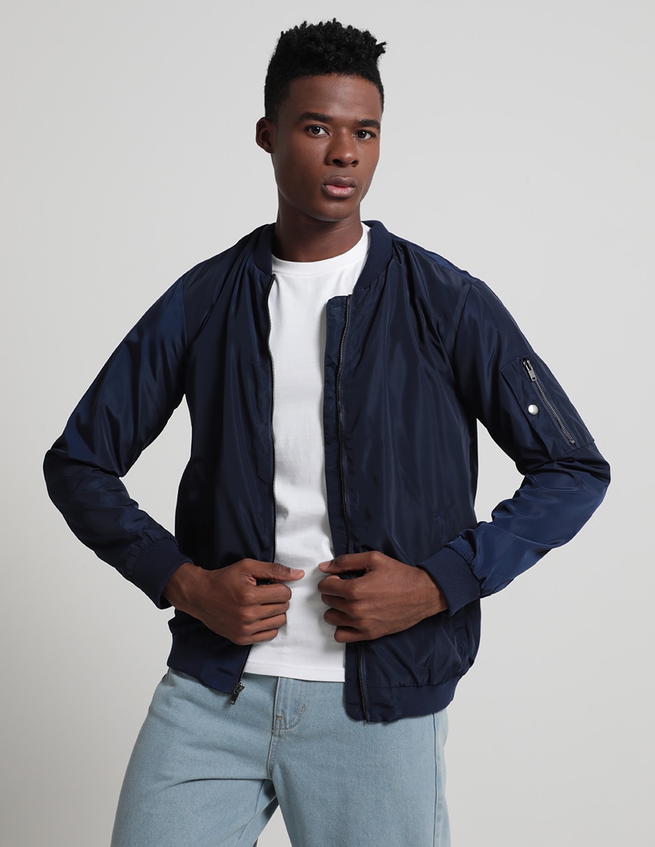 Chamarra bomber Nop Stop para hombre Chamarra bomber Nop Stop para hombre