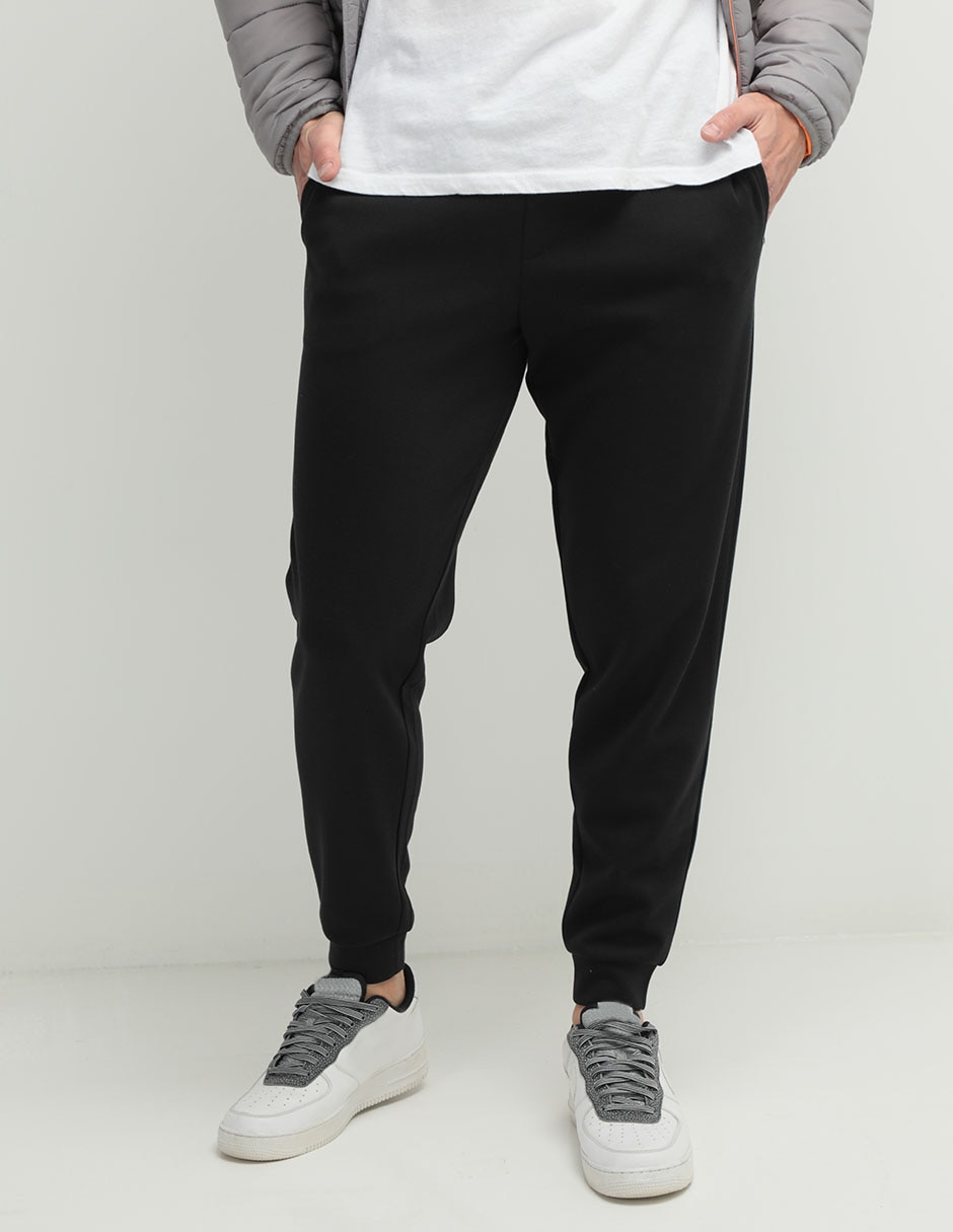 Pantalón jogger recto para hombre