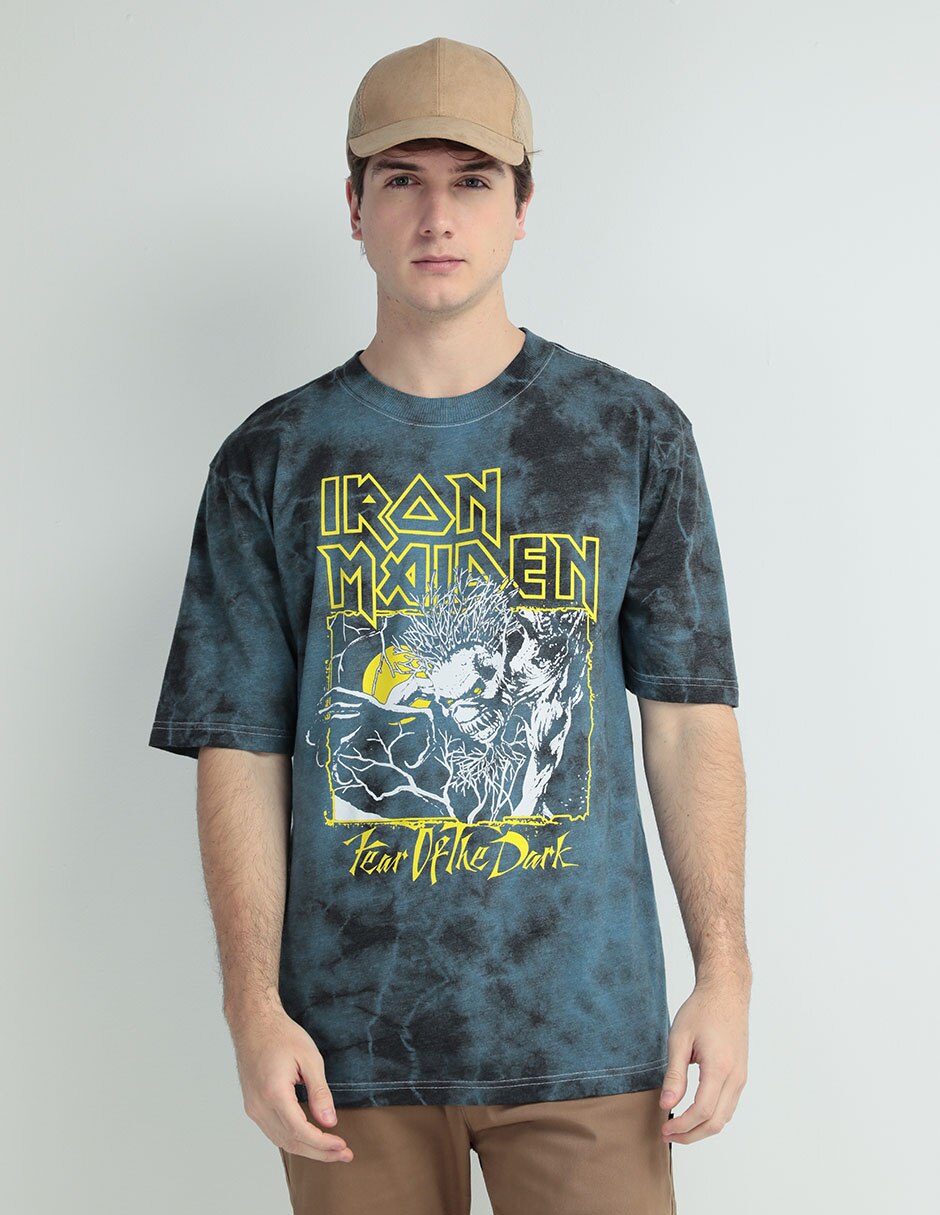 Playera Iron Maiden cuello redondo para hombre 1