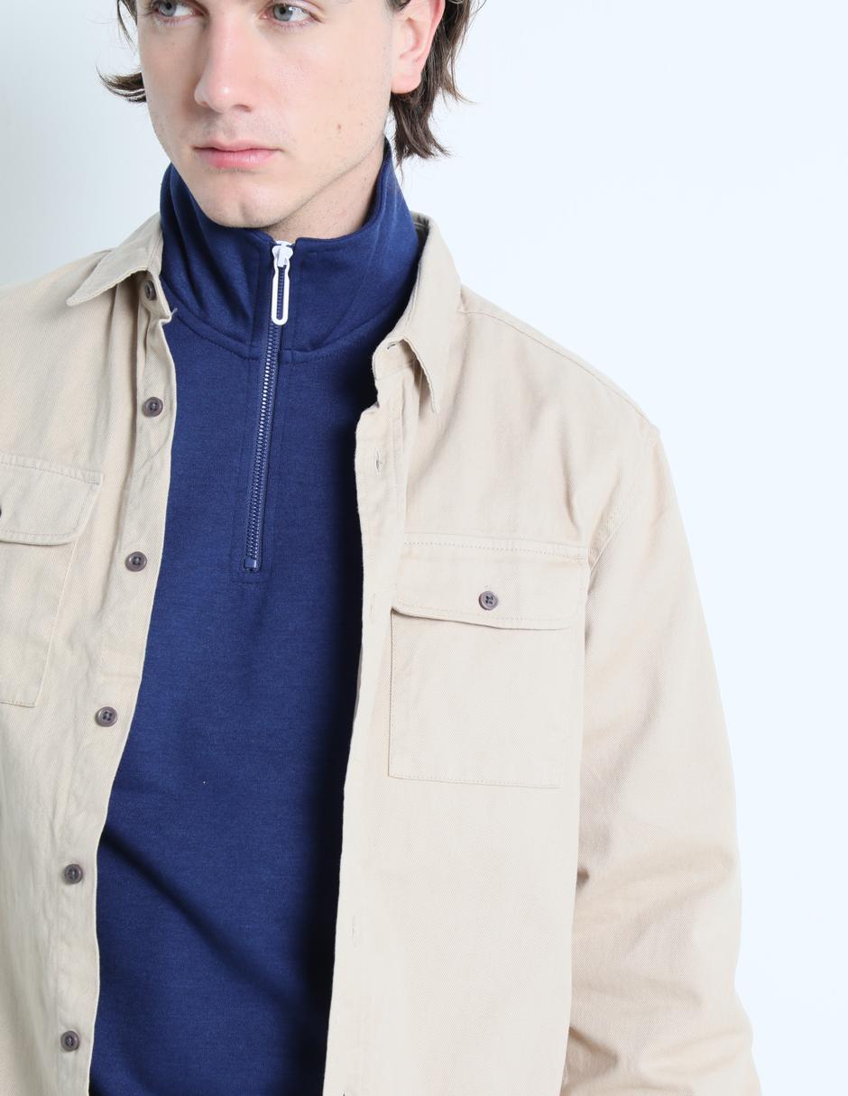 CAMISA NON STOP, G, KHAKI CLARO M LARGA