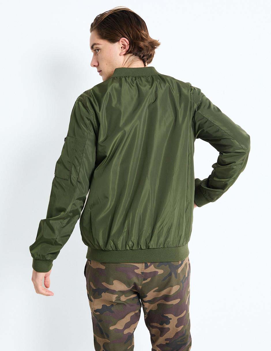 Chamarra bomber Nop Stop para hombre 2
