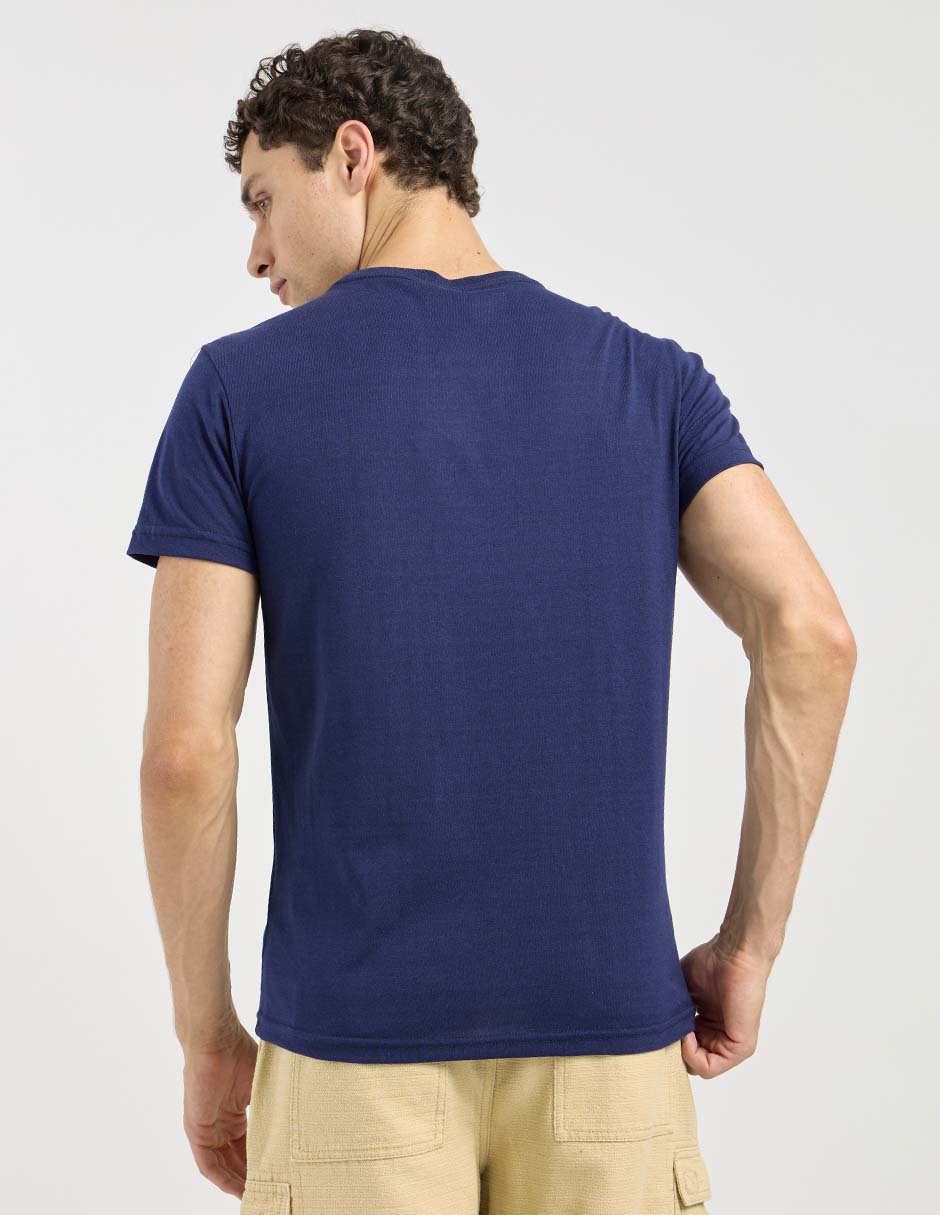 Playera cuello redondo para hombre 2