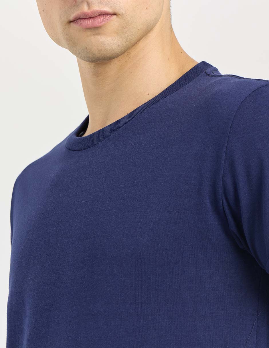 Playera cuello redondo para hombre 4