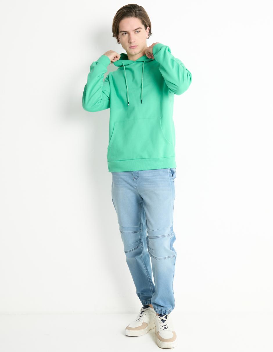 Jeans baggy lavado claro para hombre