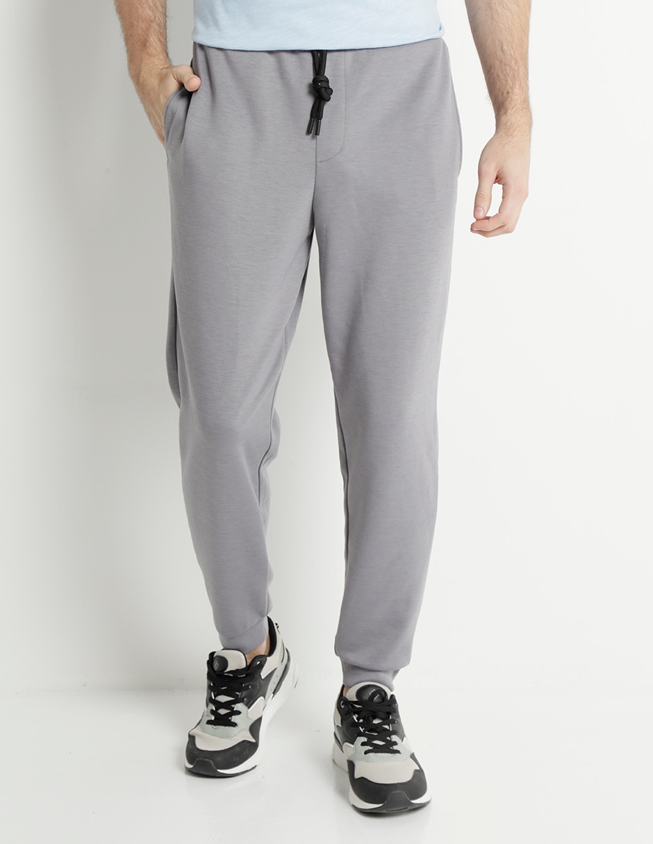 Pantalón jogger recto para hombre