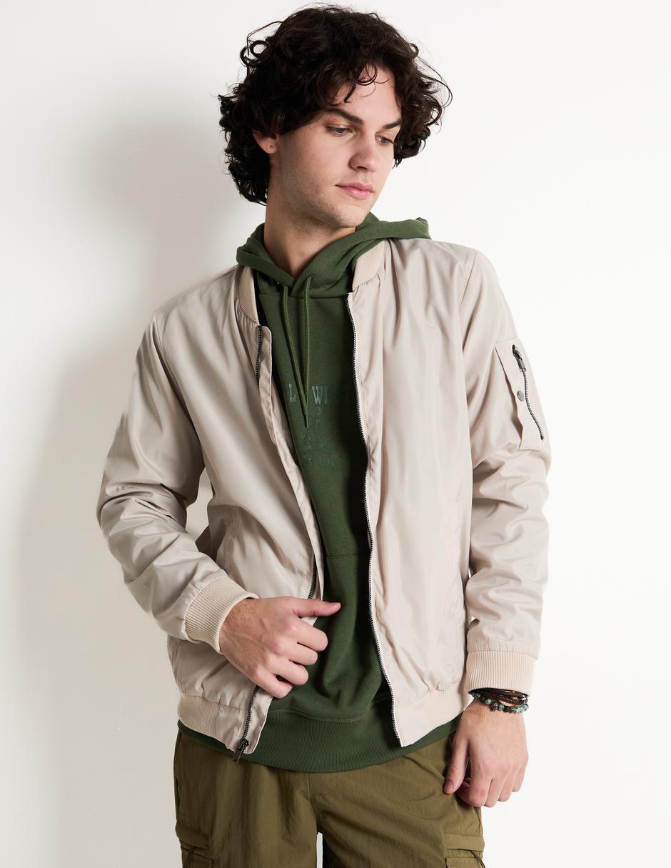 Chamarra bomber Nop Stop para hombre