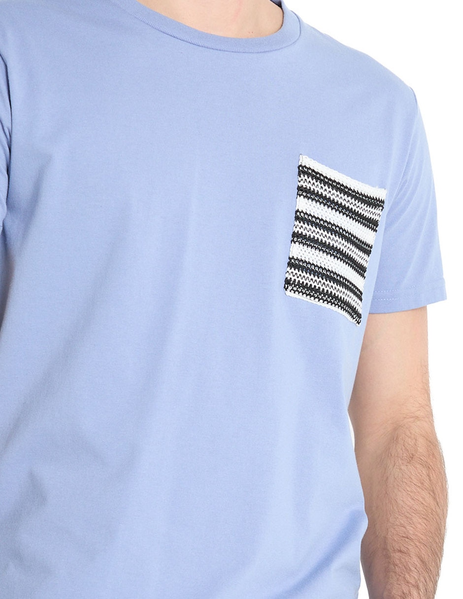 Playera cuello redondo para hombre 4