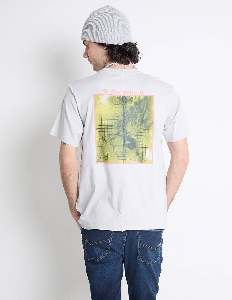 Playera cuello redondo para hombre 2