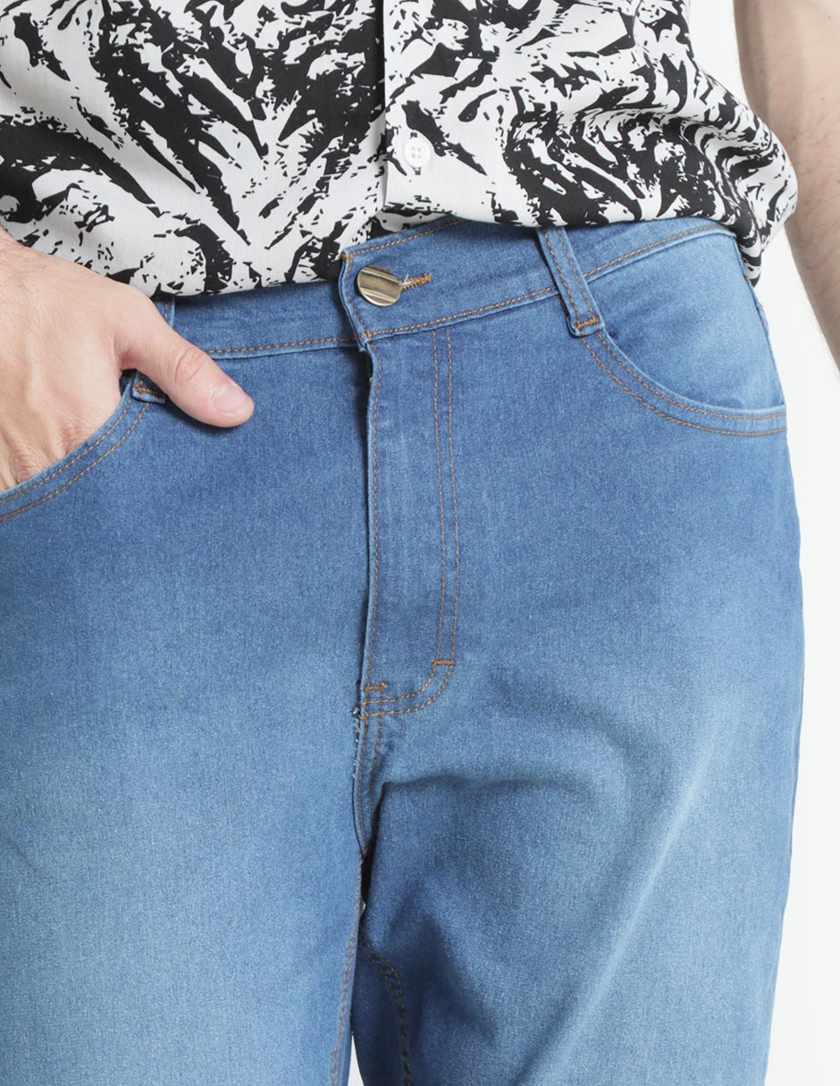 JEANS NON STOP, 28, ÍNDIGO DENIM MEDIO