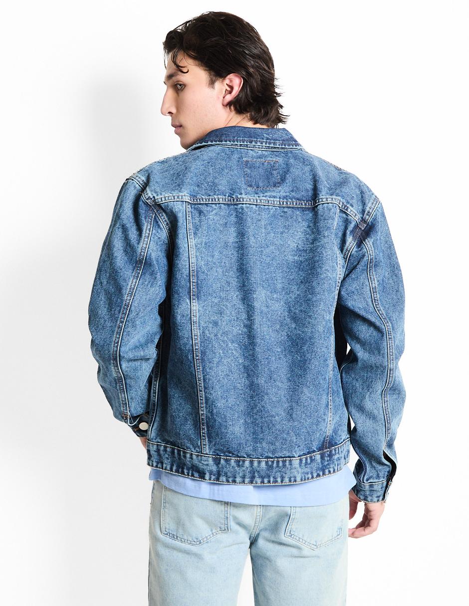 CHAMARRA NON, CH, ÍNDIGO DENIM OBSCURO