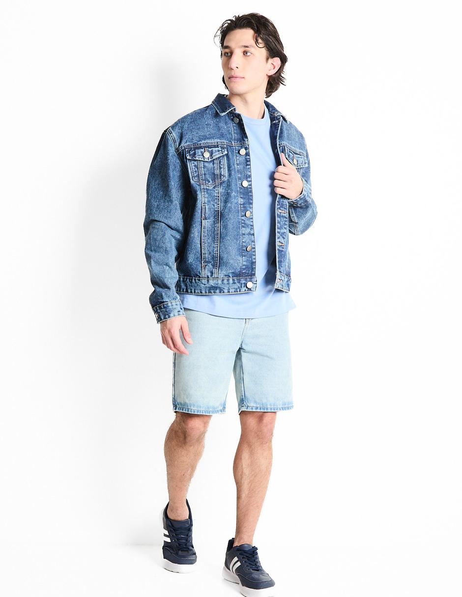 CHAMARRA NON, CH, ÍNDIGO DENIM OBSCURO