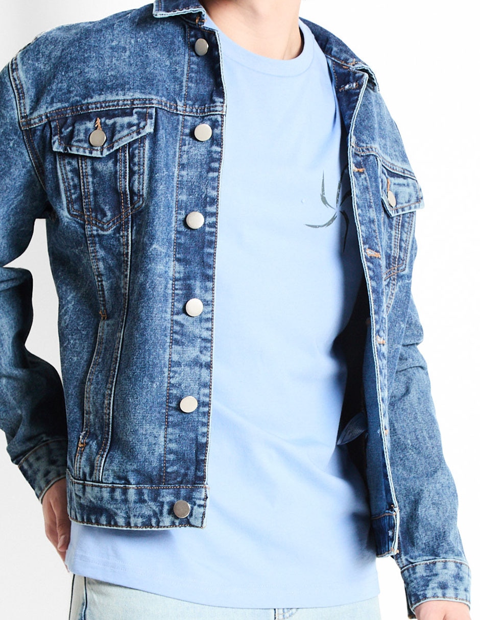 CHAMARRA NON, CH, ÍNDIGO DENIM OBSCURO
