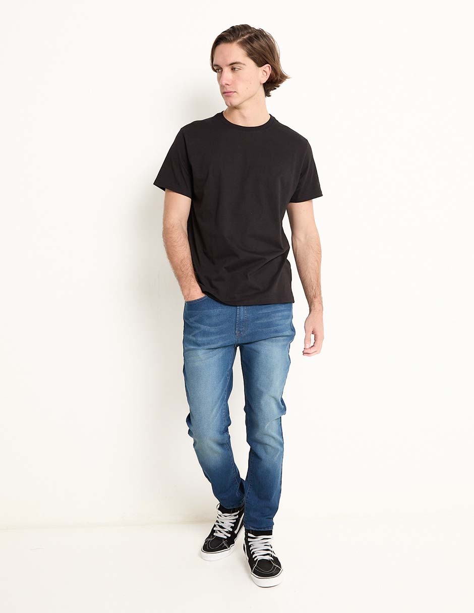 JEANS NON STOP, 28, ÍNDIGO DENIM MEDIO