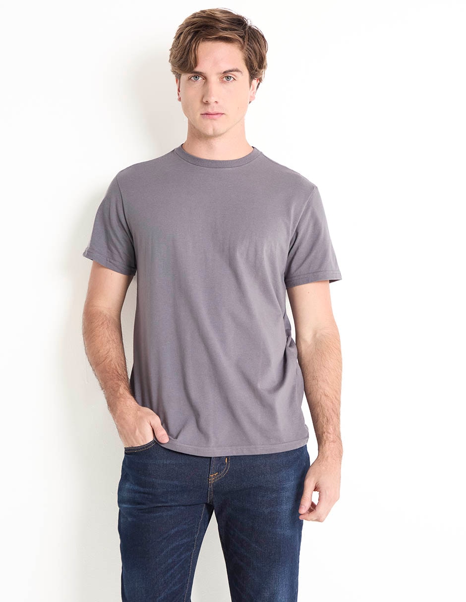 Playera cuello redondo para hombre Playera cuello redondo para hombre