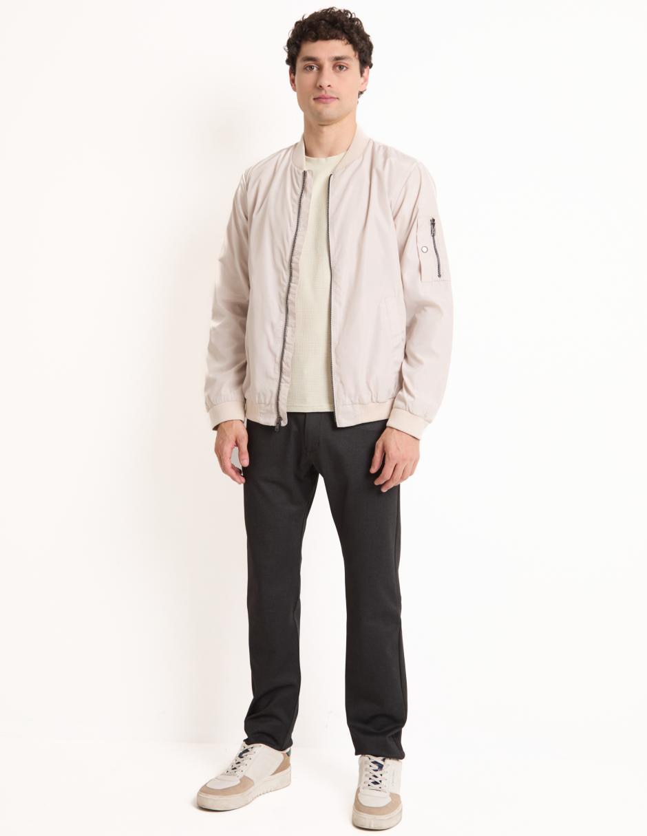 Chamarra bomber Nop Stop para hombre 3