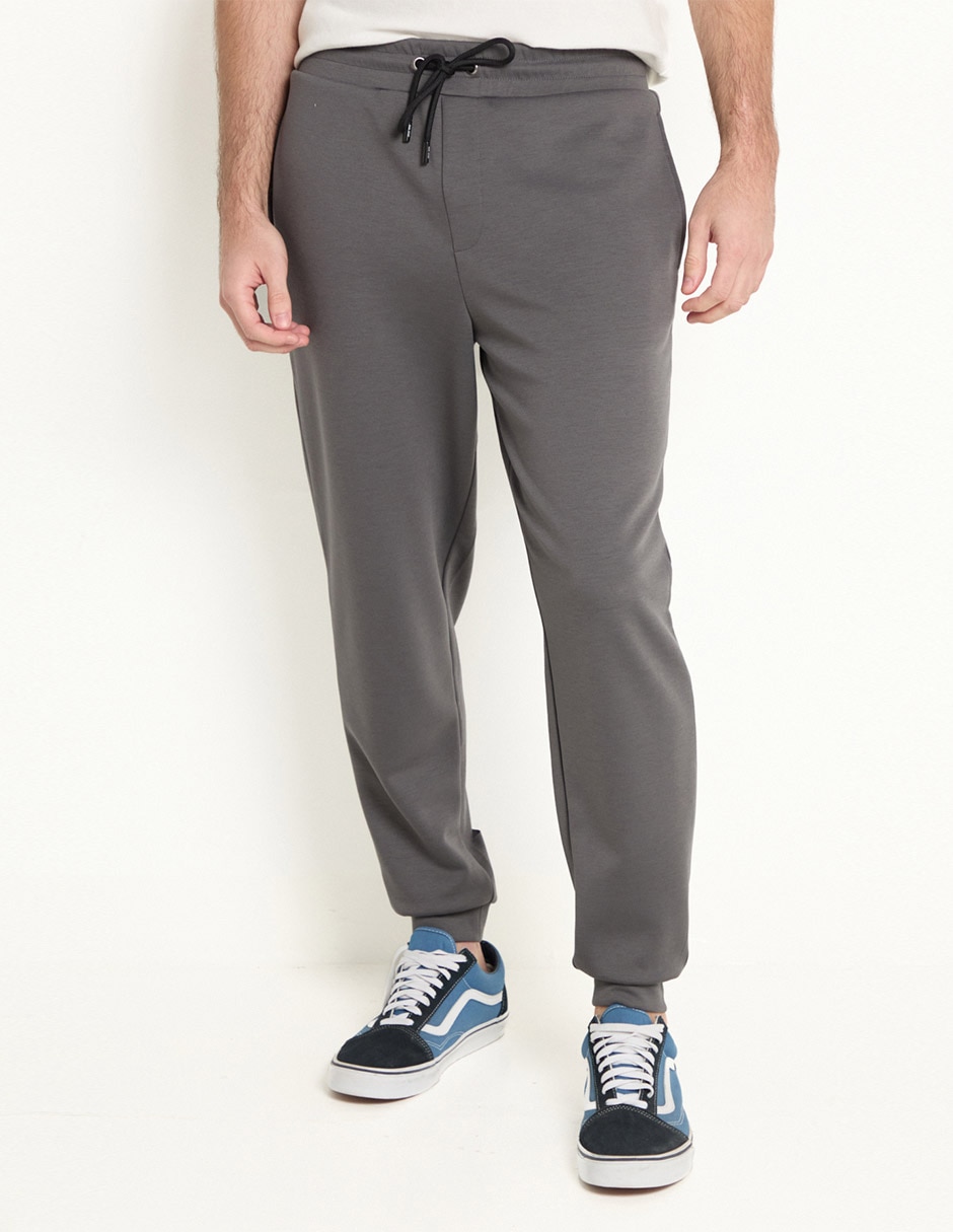Pantalón jogger recto para hombre
