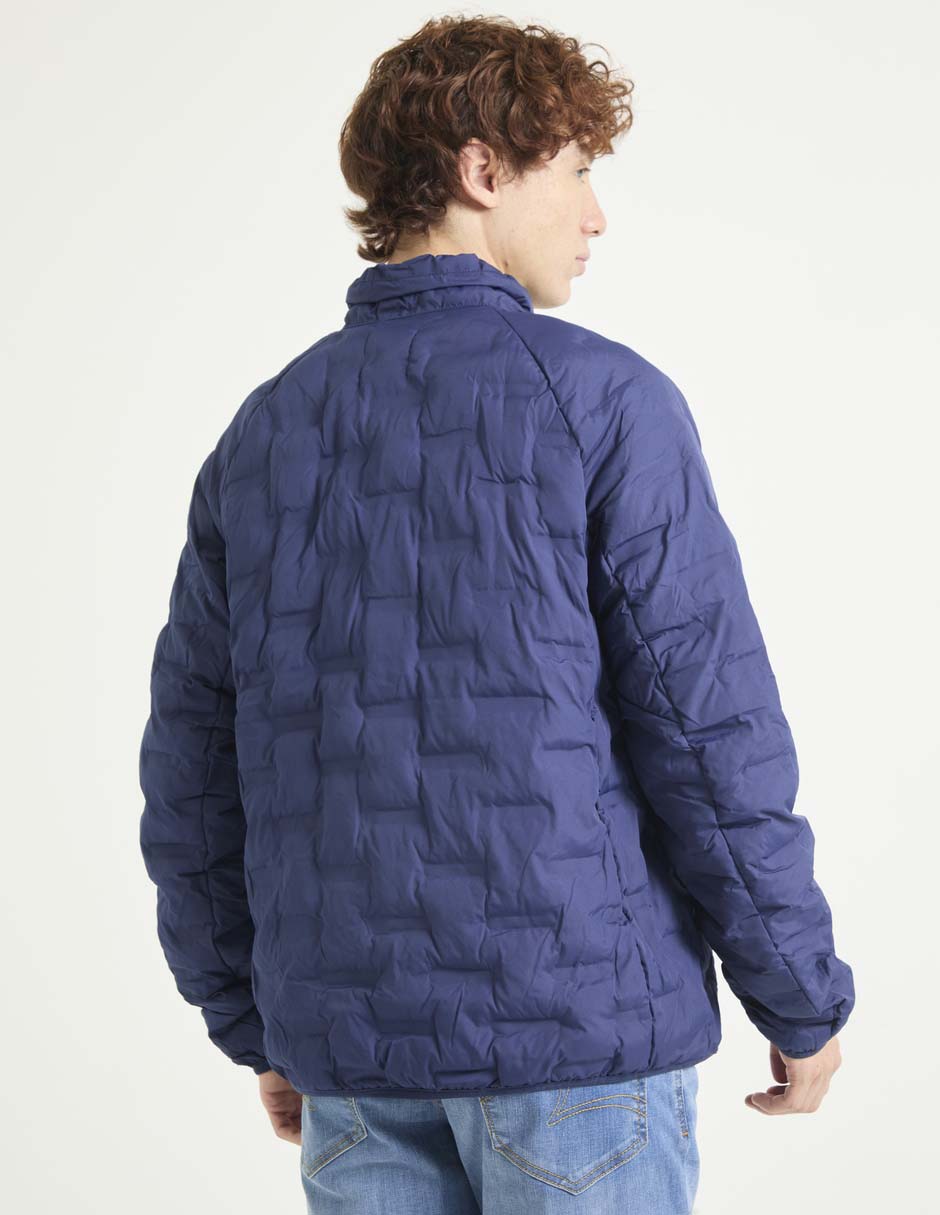 Chamarra acolchada con bolsillos para hombre 2