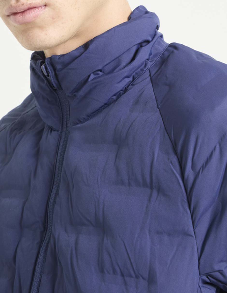 Chamarra acolchada con bolsillos para hombre 4