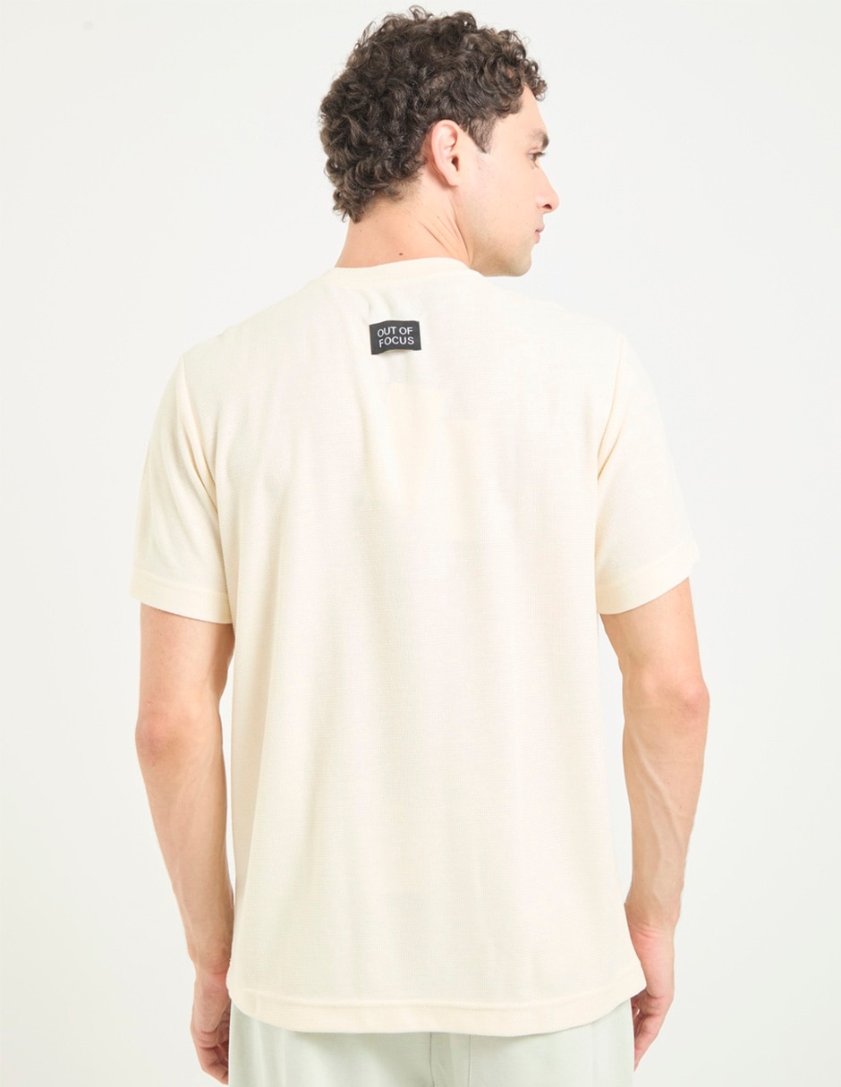 Playera cuello redondo para hombre 2
