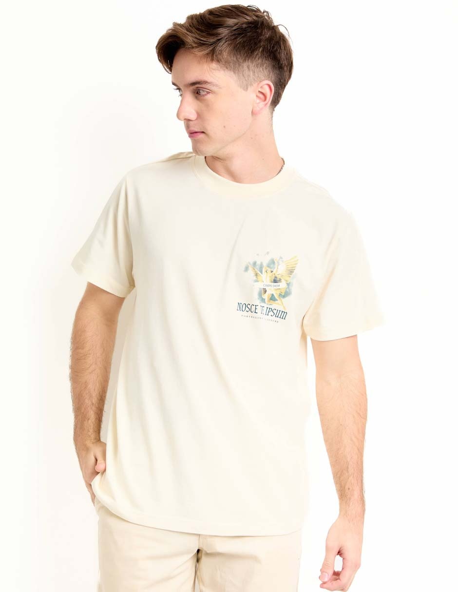 Playera cuello redondo para hombre Playera cuello redondo para hombre
