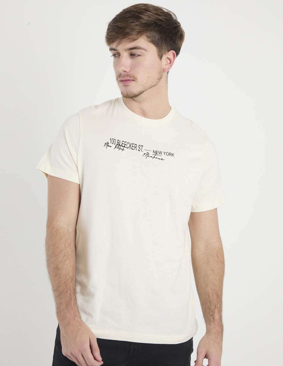 Playera cuello redondo para hombre Playera cuello redondo para hombre