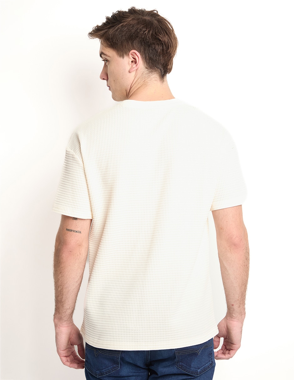 Playera cuello redondo para hombre 2