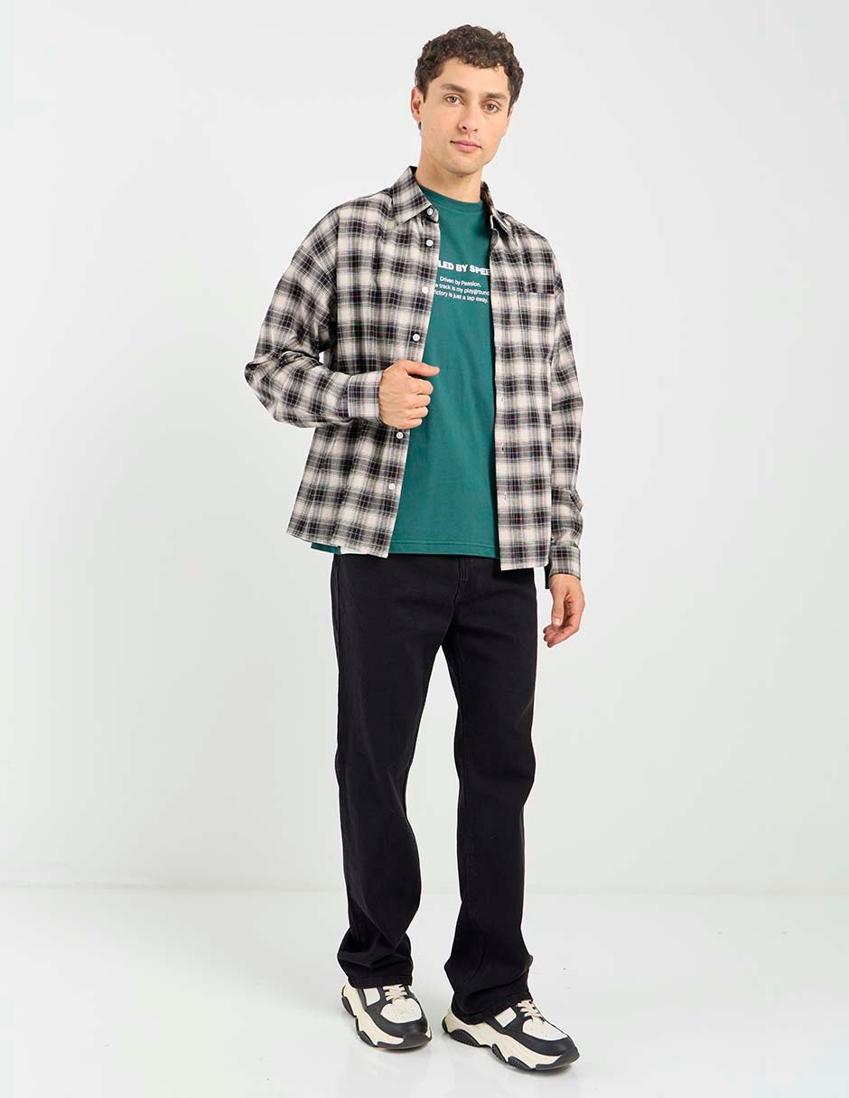 Playera cuello redondo para hombre 3