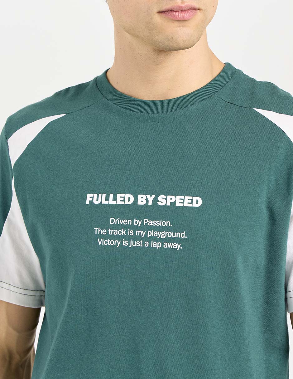 Playera cuello redondo para hombre 4