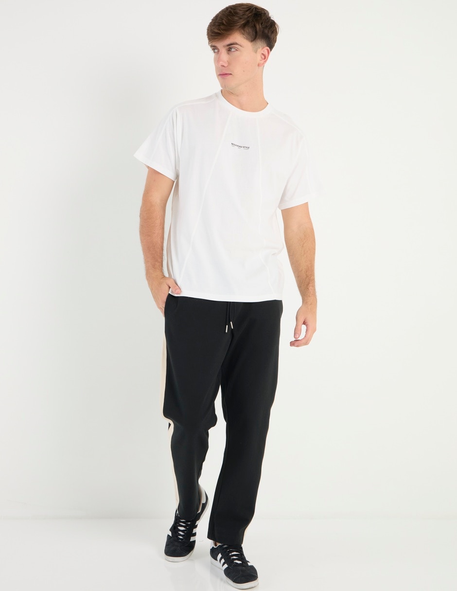 Pantalón recto de algodón para hombre 3