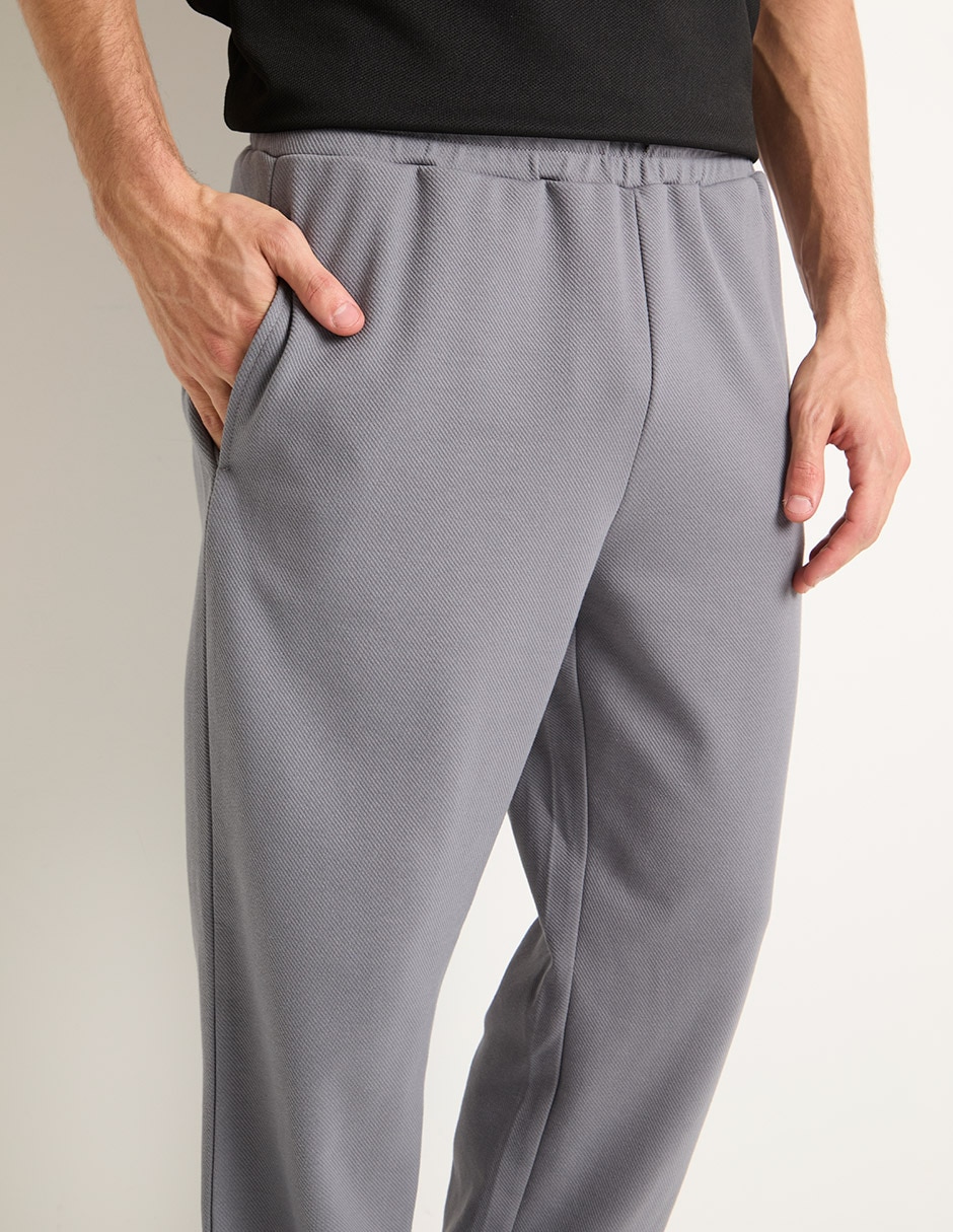 PANTALON NON STOP, CH, GRIS LISO SKINNY
