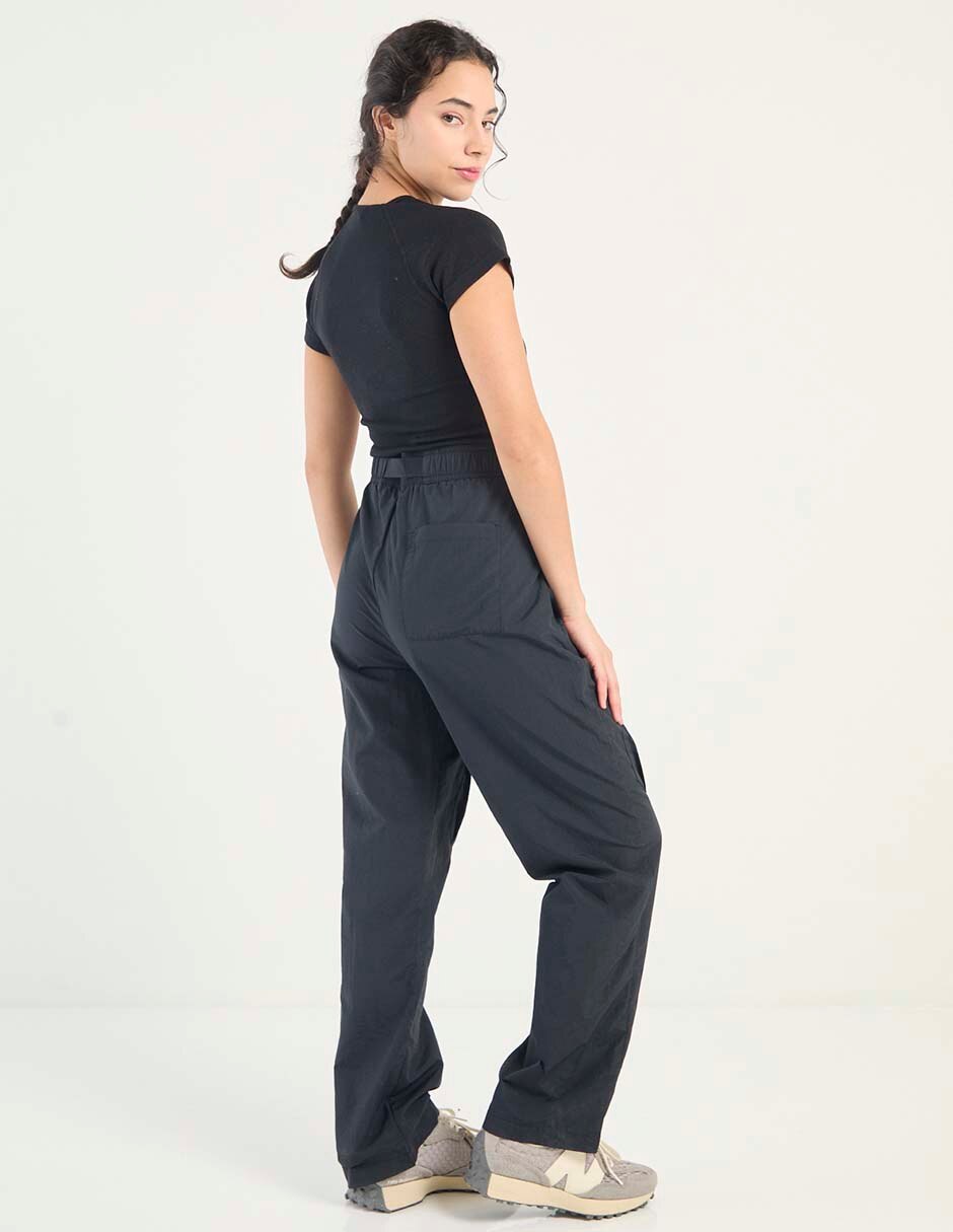 PANTALON CARGO NON STOP, CH, NEGRO LISO
