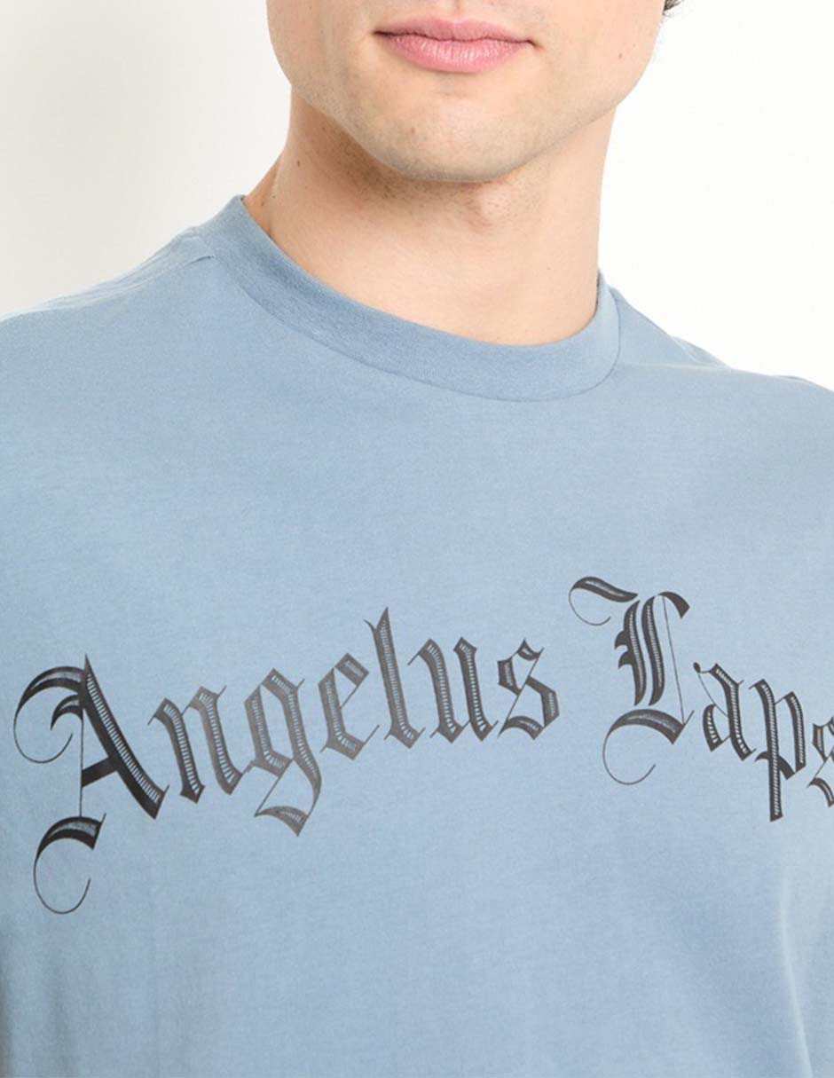PLAYERA NSH25014-09, CH, AZUL PETRÓLEO