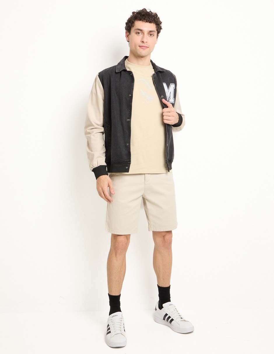 PLAYERA NSH25015-09 NON, M, ROCA LUNAR