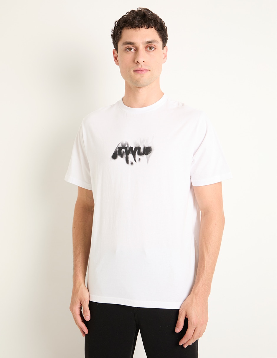 Playera cuello redondo para hombre 1