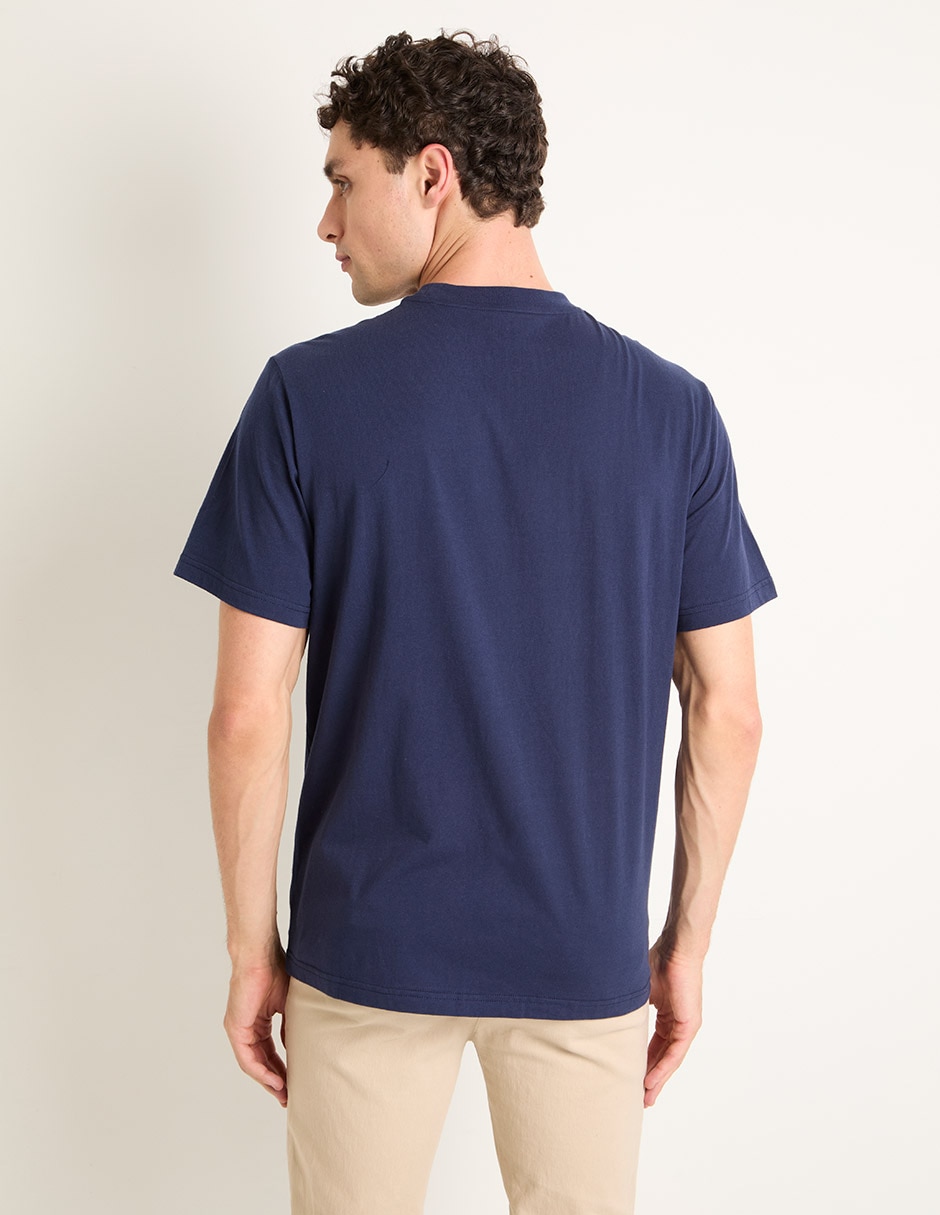PLAYERA NSH25005-11 N, CH, AZUL MARINO