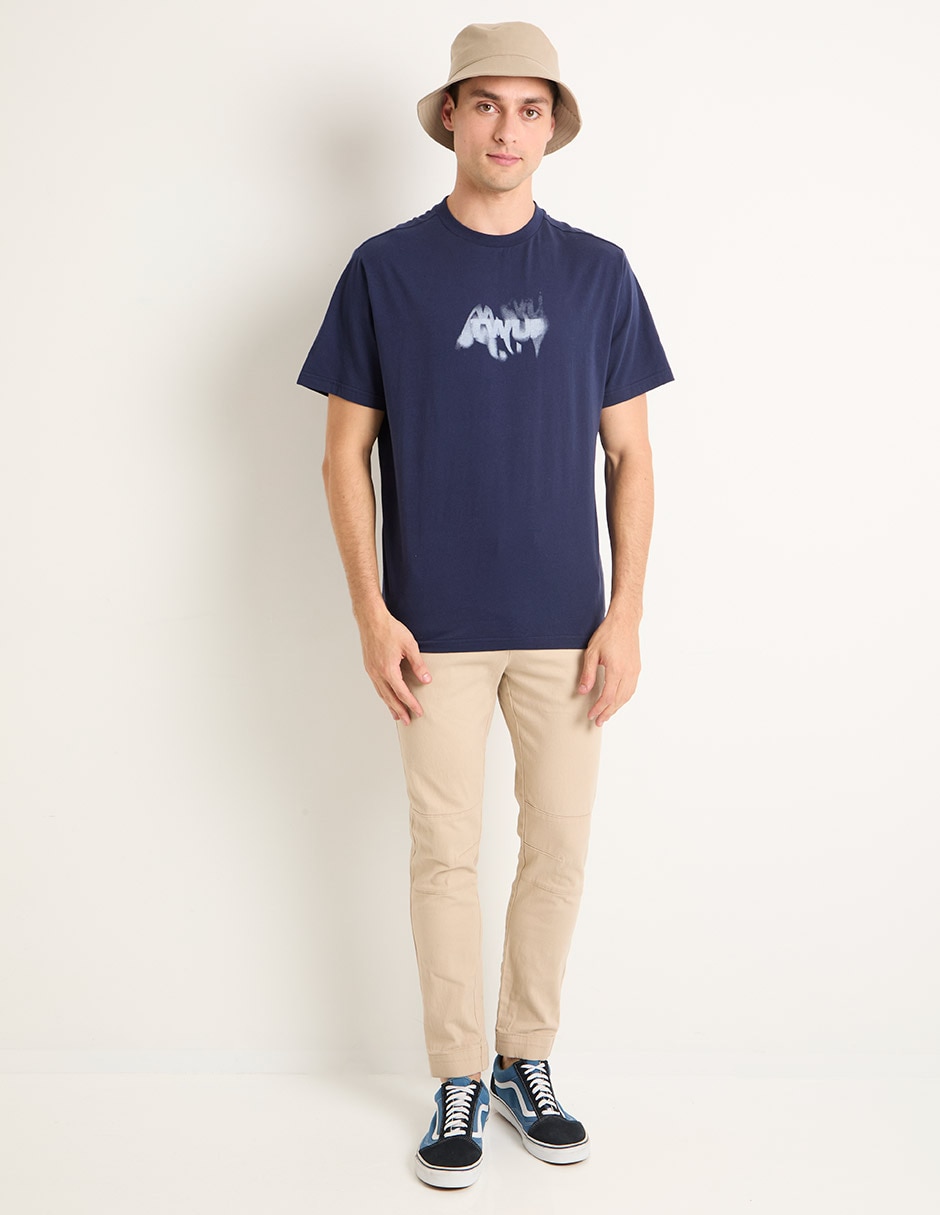 PLAYERA NSH25005-11 N, CH, AZUL MARINO