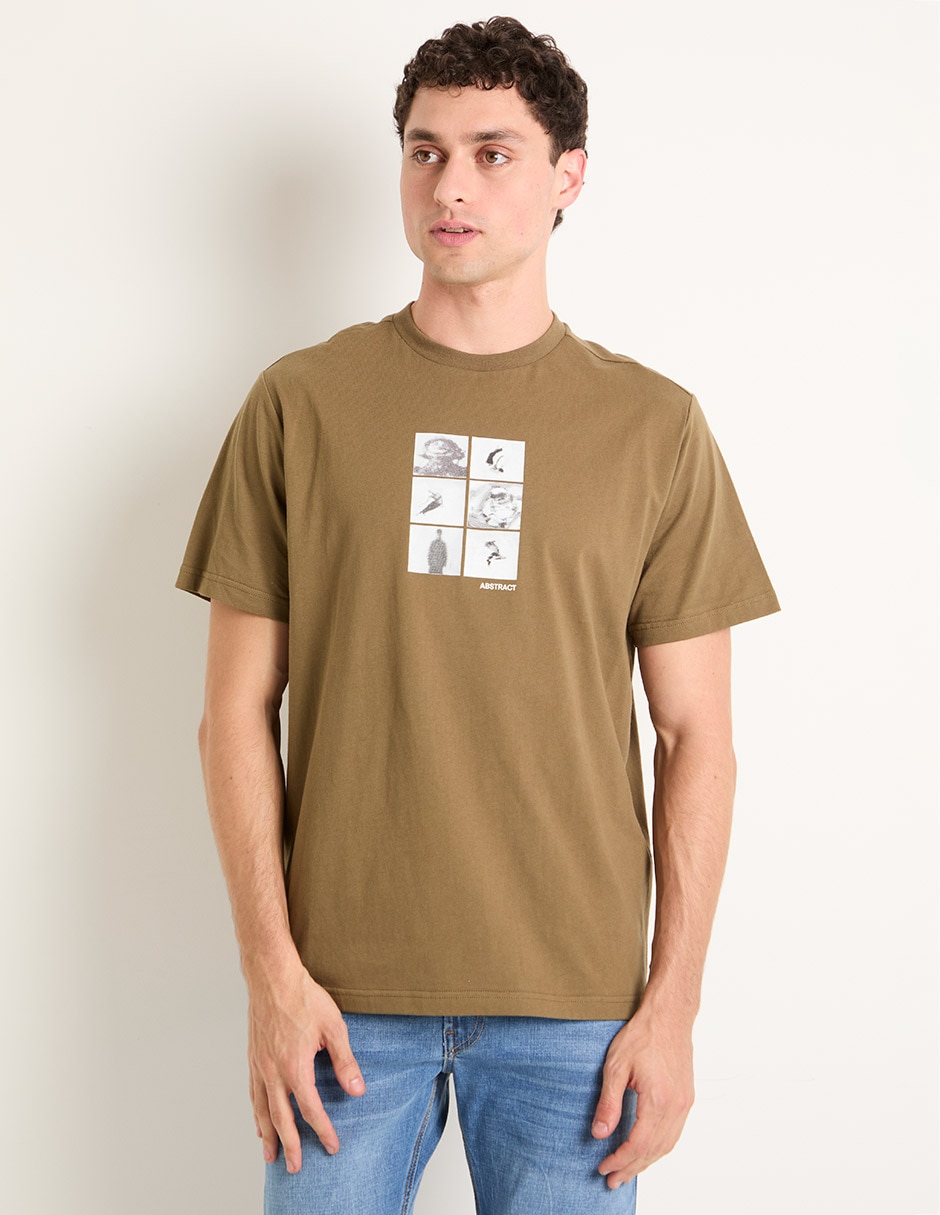 Playera cuello redondo para hombre Playera cuello redondo para hombre