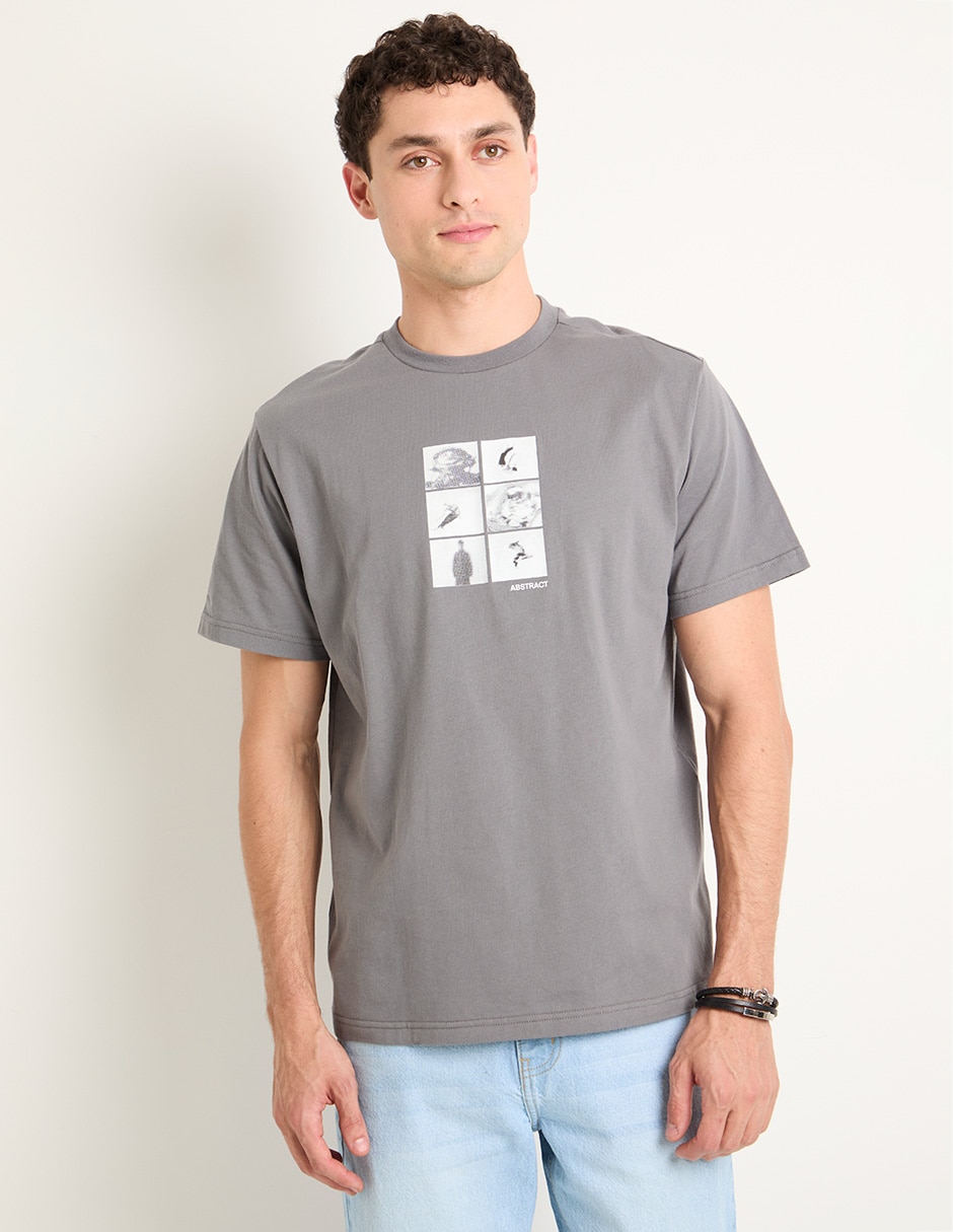 PLAYERA NSH25020-11 NON STOP, EG, GRIS