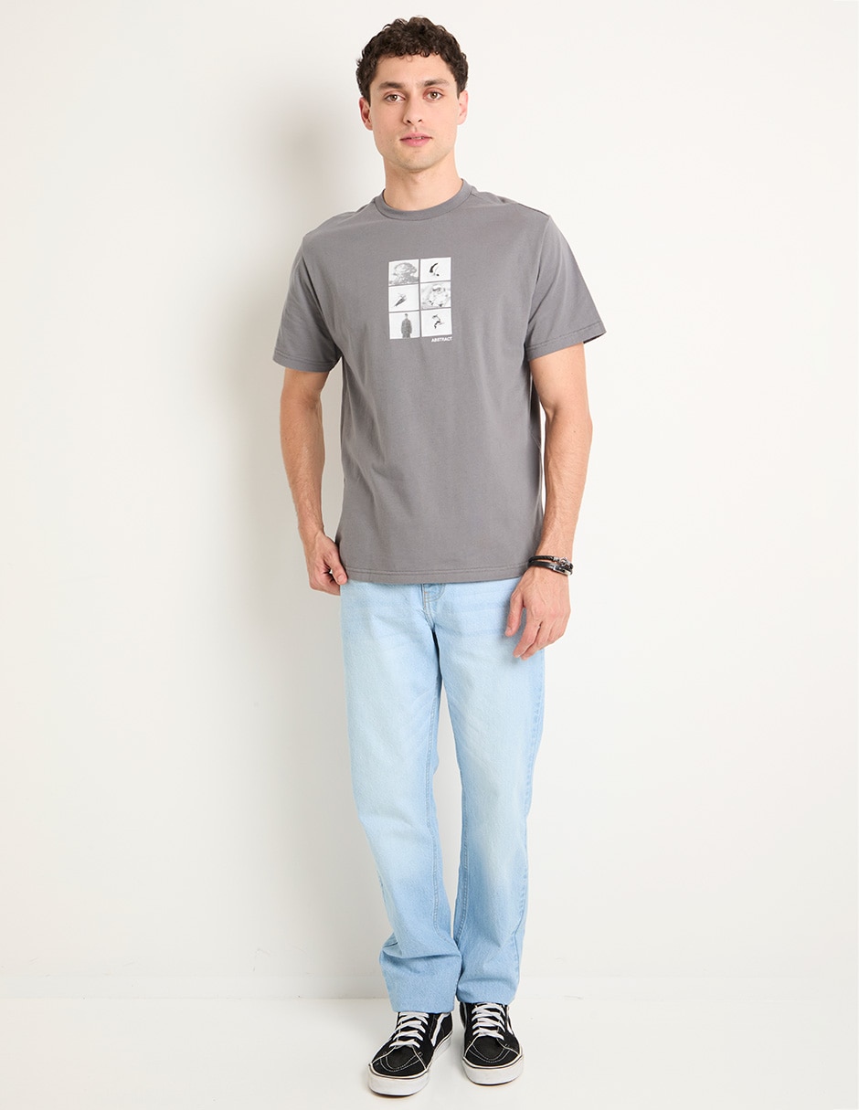 PLAYERA NSH25020-11 NON STOP, EG, GRIS