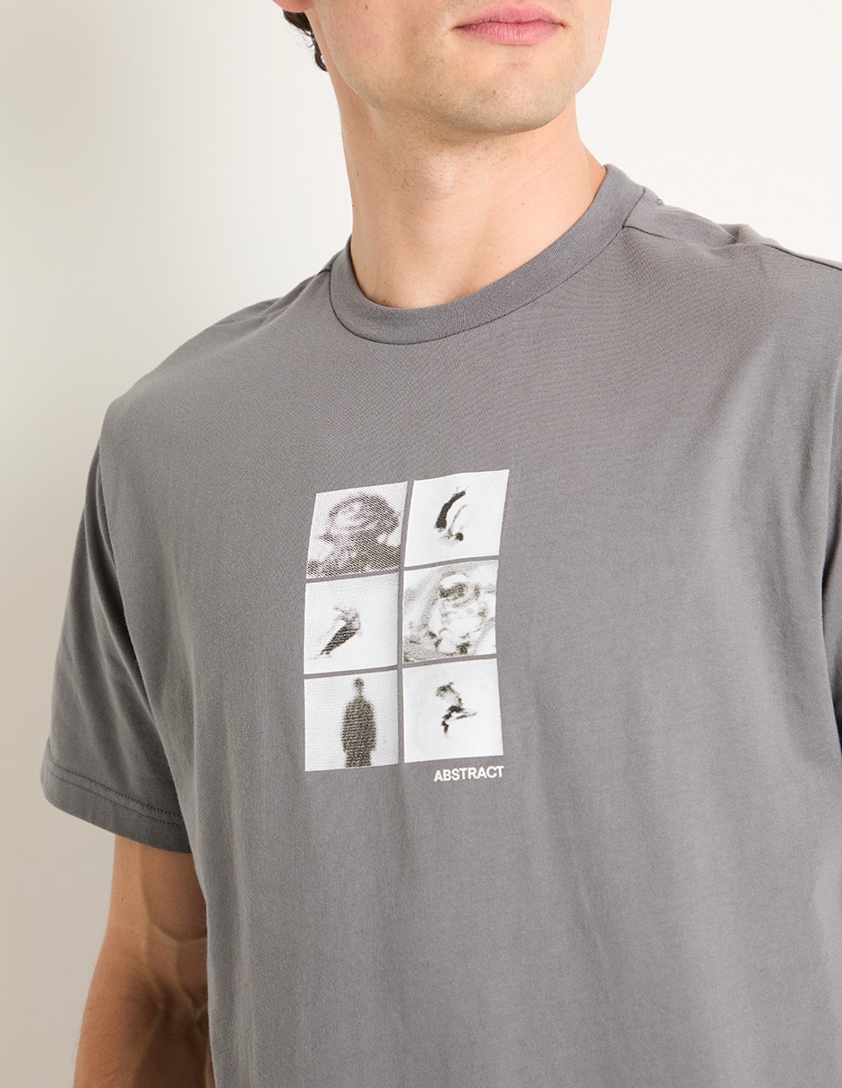PLAYERA NSH25020-11 NON STOP, EG, GRIS