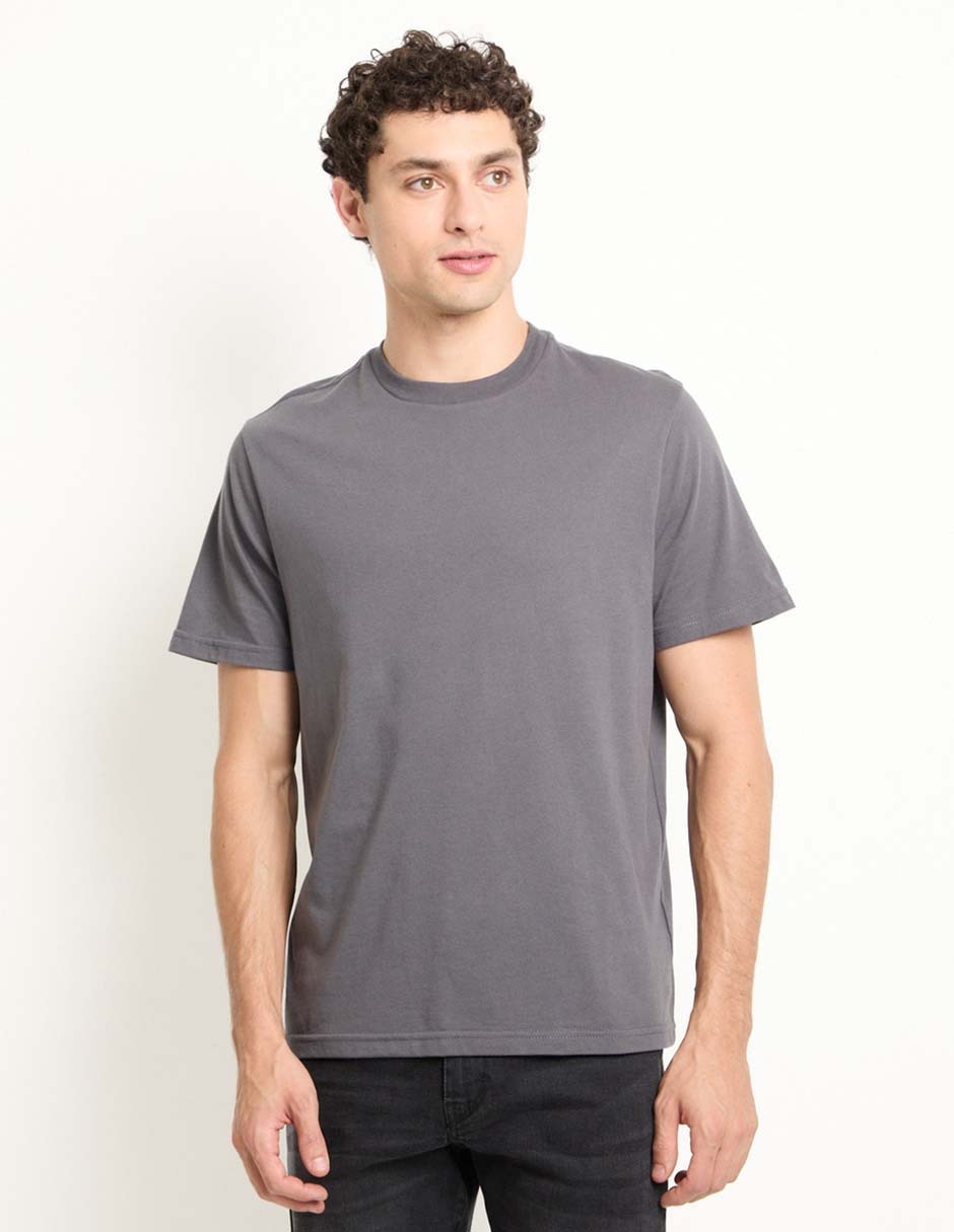 Playera cuello redondo para hombre