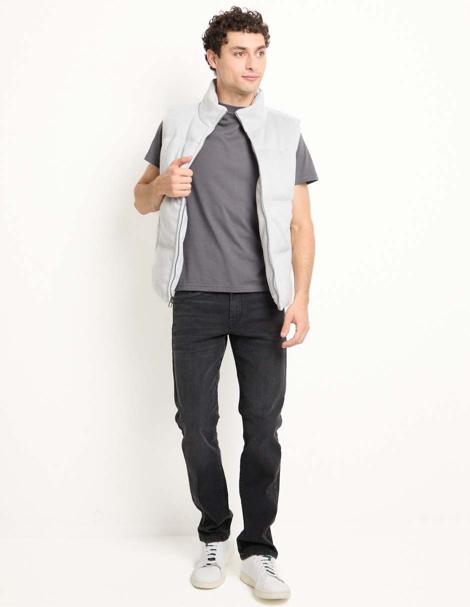 PLAYERA NSH25044-P01, G, GRIS OBSCURO