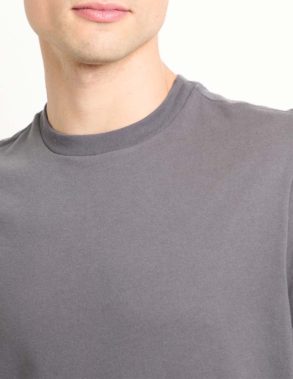 PLAYERA NSH25044-P01, G, GRIS OBSCURO