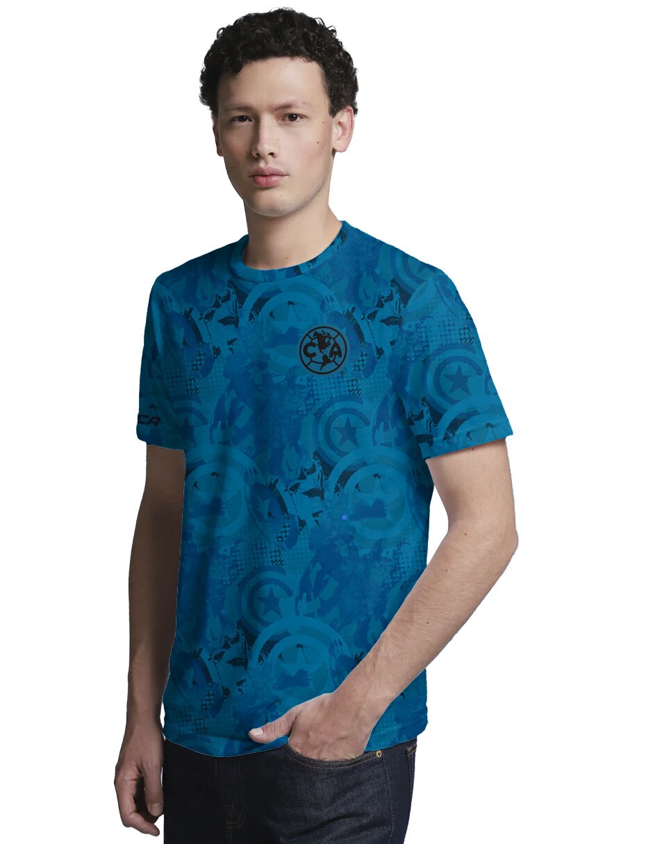 Playera cuello redondo para hombre 1