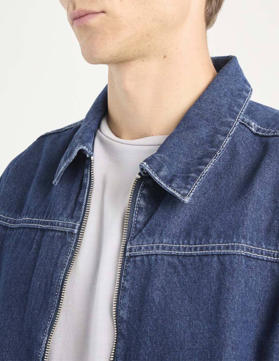 Chamarra de mezclilla para hombre 5