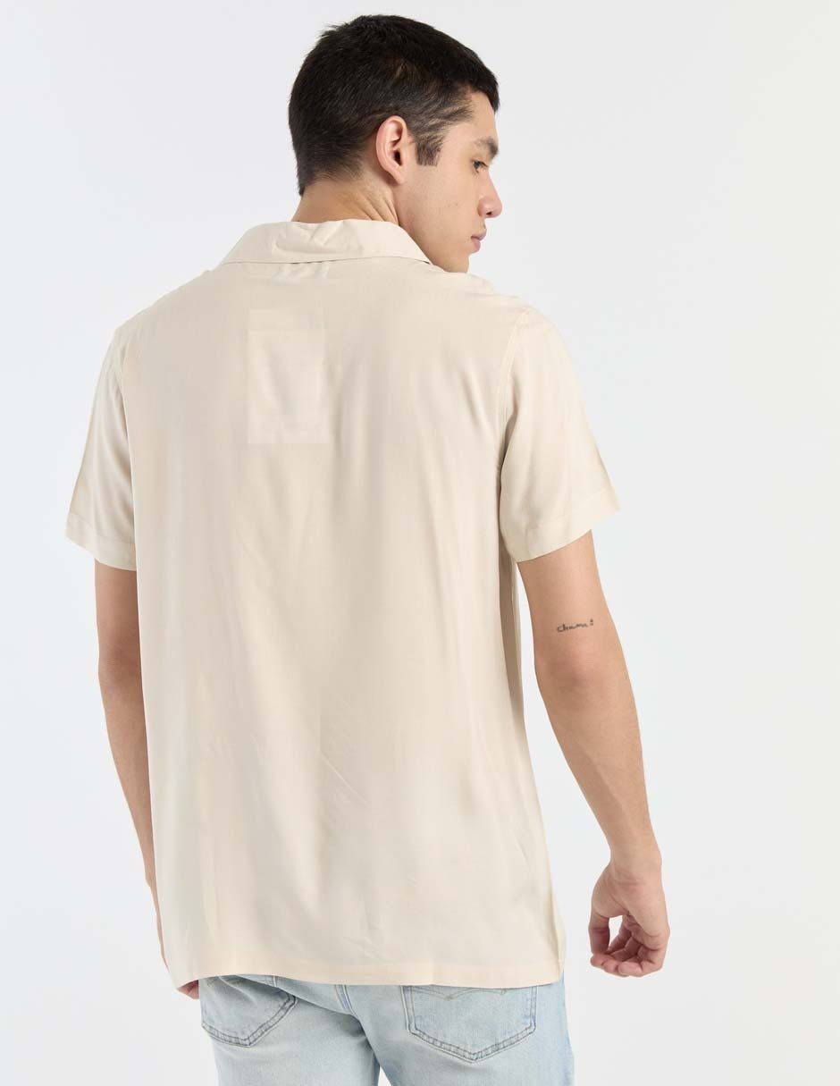 Camisa casual non stop manga corta para hombre